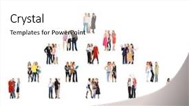  Presentation with groups - Beautiful PPT layouts featuring level pyramid - isolated groups many colleagues backdrop and a  colored foreground