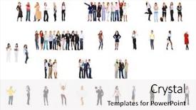  Presentation with culture - PPT theme enhanced with level pyramid - office culture clerks compilation background and a white colored foreground