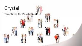  Presentation with culture - Audience pleasing slide set consisting of level pyramid - office culture workforce concept backdrop and a  colored foreground