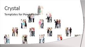  Presentation with united - Amazing presentation theme having level pyramid - united company together we stand backdrop and a  colored foreground