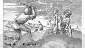  Presentation with drain - Slide deck consisting of leveling-the-land-men-shovel background and a light gray colored foreground