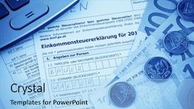  Presentation with tax income - PPT theme with levis - austrian tax return for income background and a  colored foreground