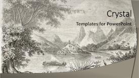  Presentation with tour - Slides consisting of levu old view fiji islands background and a light gray colored foreground