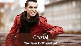  Presentation with lgbtq - Presentation theme consisting of lgbtq-community-lifestyle-concept-young background and a tawny brown colored foreground