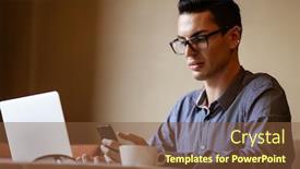  Presentation with lgbtq - PPT theme consisting of lgbtq-community-lifestyle-concept-young background and a tawny brown colored foreground