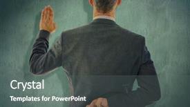  Presentation with rear view mirror - PPT layouts with liar - rear view of businessman taking background and a gray colored foreground