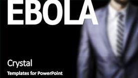  Presentation with ebola - Colorful presentation theme enhanced with liberia - business man with the text backdrop and a black colored foreground