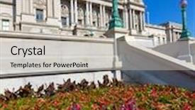  Presentation with thomas jefferson - Cool new presentation with library-of-congress-thomas-jefferson backdrop and a light gray colored foreground