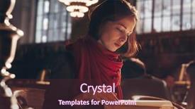  Presentation with new york university - Colorful PPT theme enhanced with library of new york backdrop and a tawny brown colored foreground