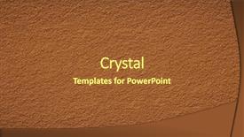  Presentation with sand - Audience pleasing PPT theme consisting of libya - background texture of sand top backdrop and a tawny brown colored foreground