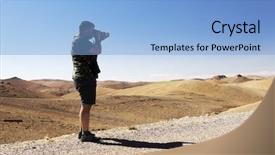  Presentation with nature destruction - Amazing presentation theme having libya - nature photographer taking photos backdrop and a  colored foreground