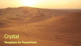  Presentation with sand - Beautiful PPT layouts featuring libya - sand texture backdrop and a red colored foreground