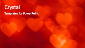  Presentation with green abstract bokeh lights - Theme featuring licent - heart bokeh background photo abstract background and a  colored foreground