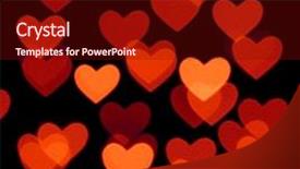  Presentation with blur bokeh of shop - Colorful slide set enhanced with licent - heart bokeh background photo blurry backdrop and a wine colored foreground