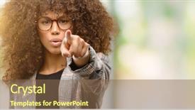  Presentation with african american families - Theme featuring lider - african american woman wearing background and a tawny brown colored foreground