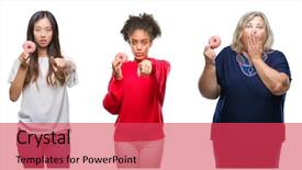  Presentation with chinese american - Theme enhanced with lider - collage of chinese african american background and a red colored foreground