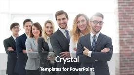  Presentation with successful - Beautiful slide deck featuring liderazgo - group of successful business people backdrop and a dark gray colored foreground