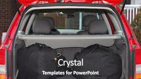  Presentation with race car a red racing - Presentation with lids transportation - red hatchback car loaded background and a  colored foreground