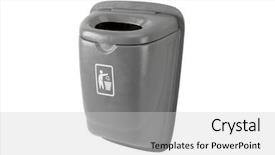  Presentation with public transport - Presentation design consisting of lids transportation - trash bus metro and public background and a light gray colored foreground