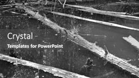  Presentation with black death - Cool new presentation design with life-after-death-with-black backdrop and a dark gray colored foreground