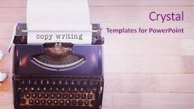  Presentation with writing - Theme consisting of life animation - copy writing message background and a lemonade colored foreground