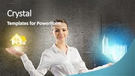  Presentation with palm - Slide deck enhanced with virtual reality - playing car racing video game background and a dark gray colored foreground