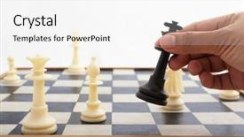  Presentation with chess pieces - Colorful PPT theme enhanced with orbits of destiny series interplay of sacred symbols signs geometry and designs on the subject of astrology alchemy magic witchcraft and fortune telling backdrop and a ocean colored foreground