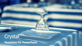  Presentation with retro 1920s english style gangster - Audience pleasing slide set consisting of life bouy - retro styled photo of glasses backdrop and a  colored foreground