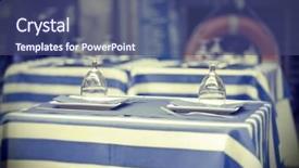  Presentation with retro 1920s english style gangster - Presentation theme having life bouy - retro styled photo of glasses background and a  colored foreground