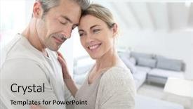  Presentation with loving hearts love heart candy - Cool new PPT theme with life complications - portrait of mature couple showing backdrop and a  colored foreground