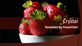  Presentation with key - Theme consisting of life example - low key studo shot background and a  colored foreground