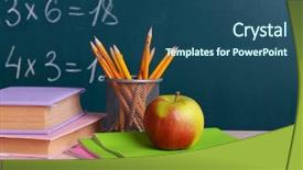  Presentation with school board - Presentation with man pointing while standing near river in foggy morning bridge on background background and a sky blue colored foreground