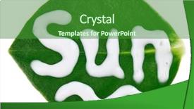  Presentation with toxicologie toxicology urine sample - Beautiful presentation featuring life example - sun protective sunblock cream sample backdrop and a  colored foreground