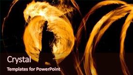  Presentation with fiery - Presentation design with life fire - fiery motion abstract drawing background and a wine colored foreground