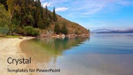  Presentation with 1930s - Colorful slide set enhanced with life here in the 1930s backdrop and a coral colored foreground