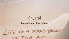  Presentation with life - PPT theme with life-is-always-better background and a lemonade colored foreground