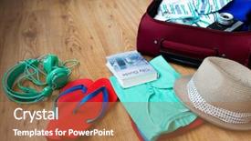  Presentation with travel - Audience pleasing slides consisting of life journey blank - summer vacation travel tourism backdrop and a  colored foreground