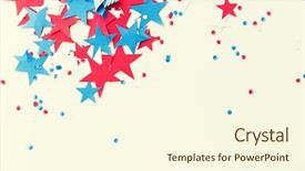  Presentation with independence day - Slides featuring life memorial - american independence day celebration patriotism background and a cream colored foreground