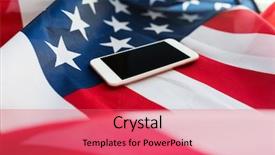  Presentation with nationalism - Slides enhanced with life memorial - technology american independence day patriotism background and a red colored foreground