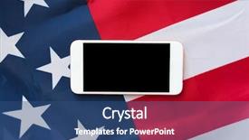  Presentation with independence - PPT layouts enhanced with life memorial - technology american independence day patriotism background and a ocean colored foreground