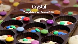  Presentation with smarties - Colorful PPT layouts enhanced with  backdrop and a  colored foreground