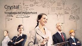  Presentation with multiracial team of young doctors stacking hands - Slide deck consisting of life plan - image of young businesspeople team background and a  colored foreground