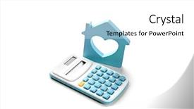  Presentation with health insurance concept - Cool new presentation design with life planning and health insurance backdrop and a white colored foreground