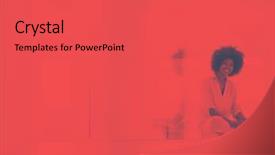  Presentation with black women - Presentation consisting of life style - beautiful young black women using background and a red colored foreground