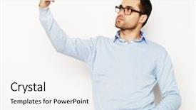  Presentation with tehnology - PPT layouts having life style tehnology and people background and a white colored foreground