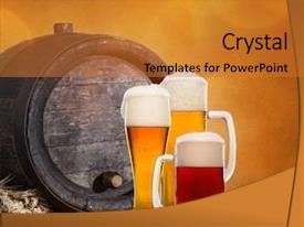 Life With A Draft Beer PPT template 54 | CrystalGraphics
