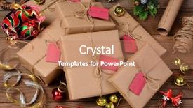  Presentation with eco friendly - Beautiful theme featuring life with eco friendly wrapping backdrop and a coral colored foreground