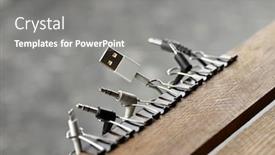  Presentation with diy - Audience pleasing PPT layouts consisting of lifehack-diy-cord-and-cable backdrop and a gray colored foreground