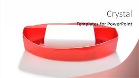  Presentation with cut - Slide set enhanced with lifehacks-cut-empty-detergent-bottle background and a pink colored foreground