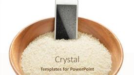  Presentation with rice - Slides having lifehacks-digging-your-wet-mobile background and a lemonade colored foreground